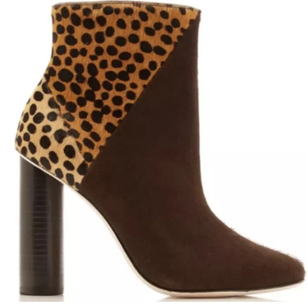 Ulla Johnson Carin calf hair bootie - 37- worn once!